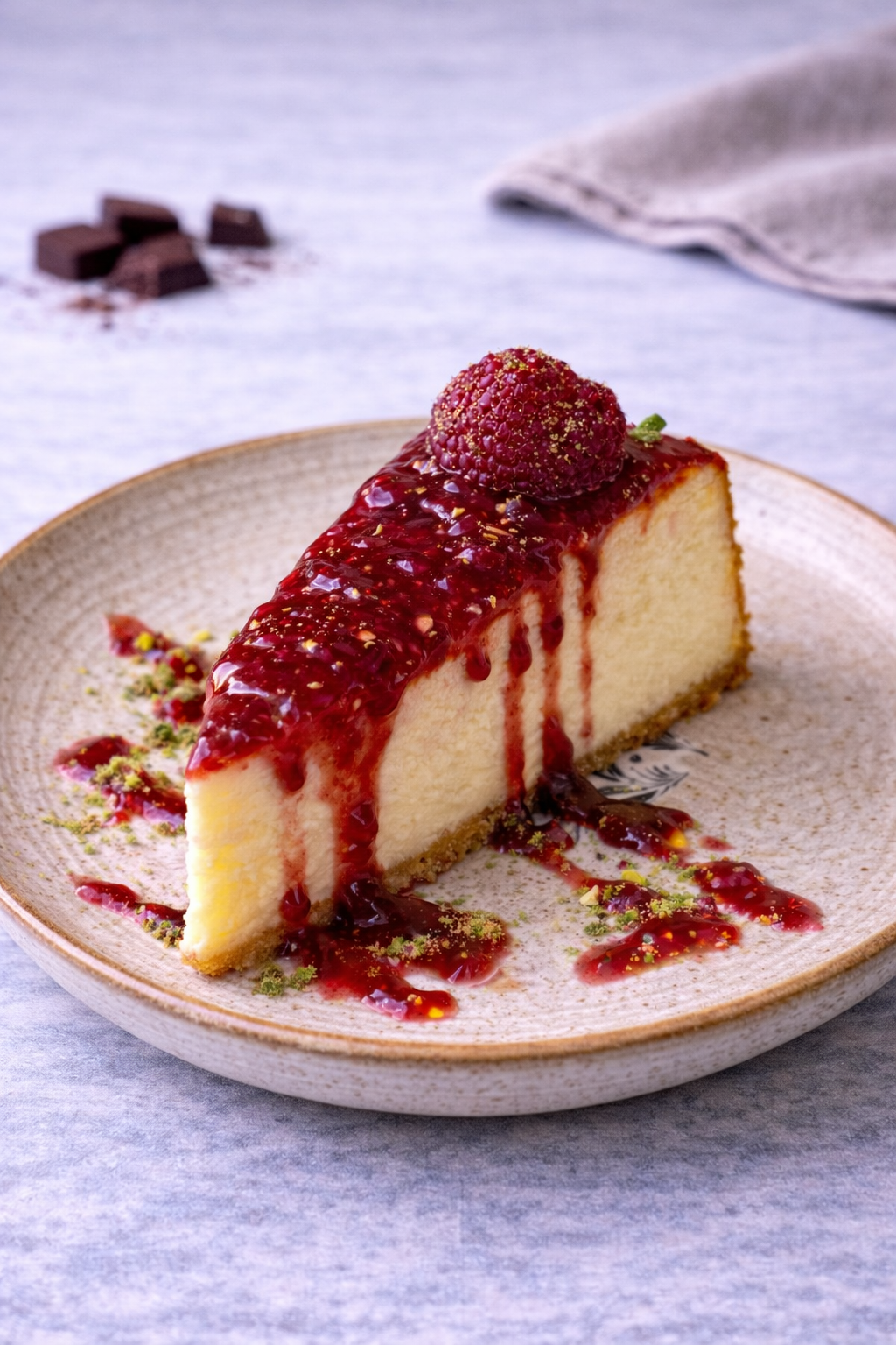 Frambuazlı Cheesecake